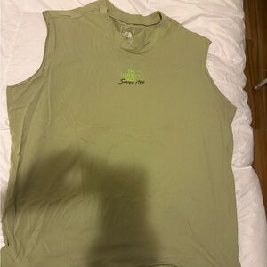 The North Face Green Sleeveless Top